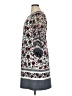 Neiman Marcus Print Gray Casual Dress Size 14 - photo 5