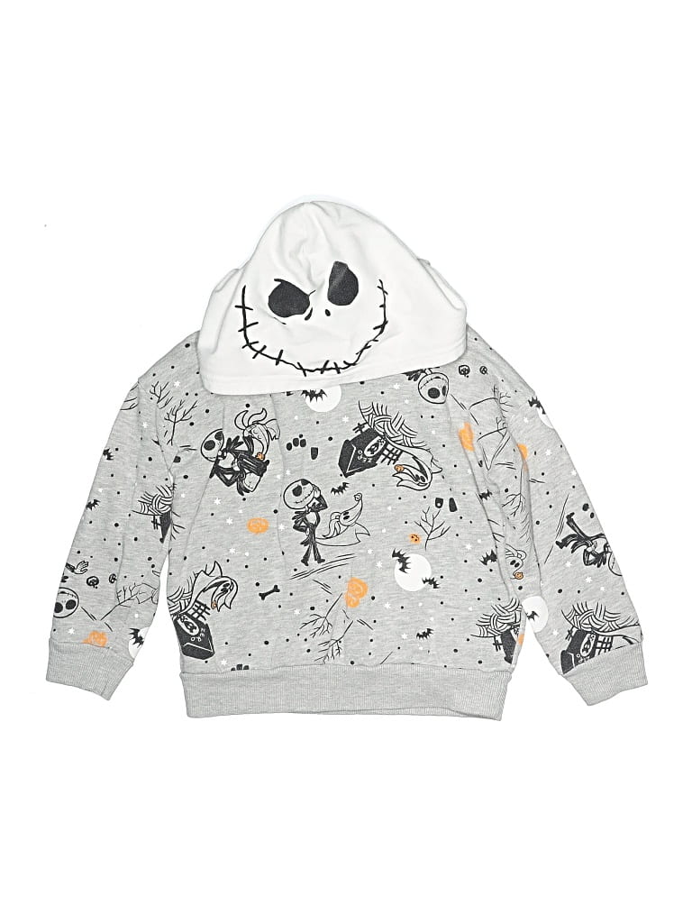Pre-owned Disney Kids' Pullover Hoodie In Silver