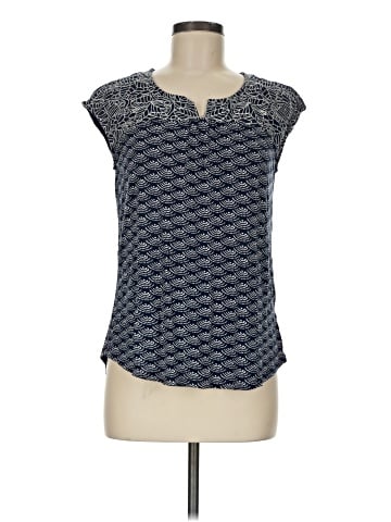 Skies Are Blue Short Sleeve Top (view 1)