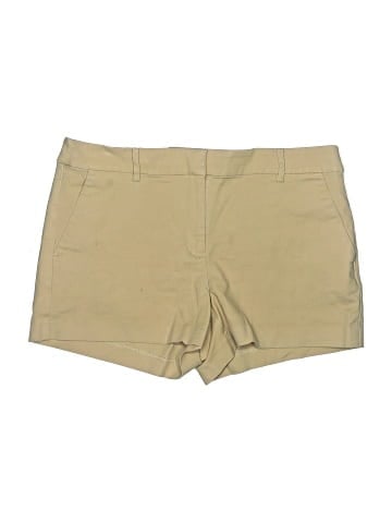 Ann Taylor LOFT Khaki Shorts (view 1)