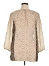 Roz & Ali Tan 3/4 Sleeve Blouse Size XL - photo 2