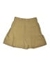 MNG Solid Gold Khaki Shorts Size 4 - photo 2