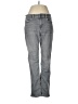 J.Jill Chevron-herringbone Gray Jeans Size 8 - photo 1