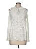 Fever 100% Rayon Ivory Long Sleeve Blouse Size M - photo 1