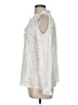 Fever 100% Rayon Ivory Long Sleeve Blouse Size M - photo 5