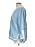 Point Sur Blue Long Sleeve Blouse Size L - photo 5