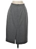 Ann Taylor Solid Gray Formal Skirt Size 2 - photo 2
