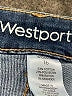 Westport Solid Blue Jeans Size 16 - photo 7