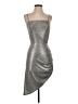 Reformation Metallic Silver Cocktail Dress Size S - photo 1