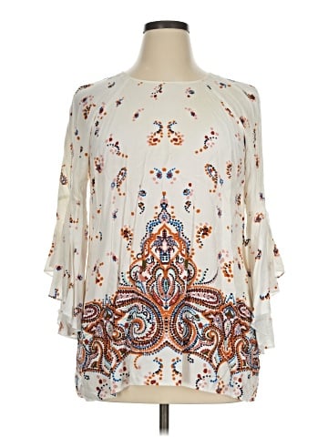 DR2 3/4 Sleeve Blouse (view 1)