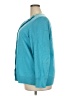 Lands' End 100% Baumwolle Teal Cardigan Size 3X - photo 5