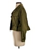 Milly 100% Polyester Green 3/4 Sleeve Top Size P (petite) - photo 5