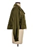Milly 100% Polyester Green 3/4 Sleeve Top Size P (petite) - photo 4