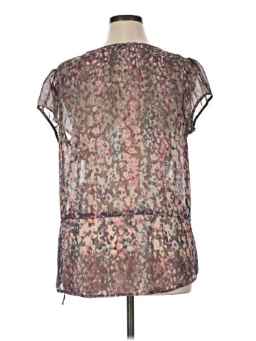 a.n.a. A New Approach Short Sleeve Blouse (view 2)