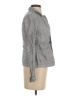 Caslon 100% Linen Gray Long Sleeve Top Size XS - photo 4