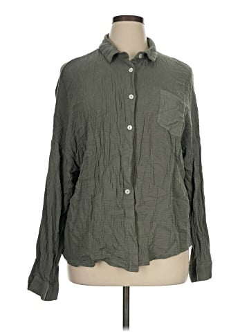 Automet Long Sleeve Button-Down Shirt (view 1)