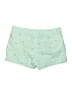 Old Navy 100% Cotton Hearts Green Shorts Size 10 - photo 2