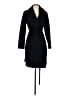 Cole Haan Black Wool Coat Size 4 - photo 1