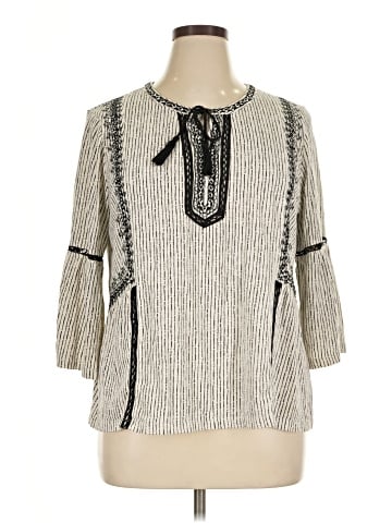 Style&Co 3/4 Sleeve Blouse (view 1)