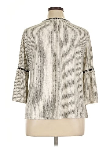 Style&Co 3/4 Sleeve Blouse (view 2)
