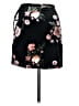 Topshop Floral Black Casual Skirt Size 4 - photo 2