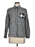 Le Lis 100% Cotton Checkered-gingham Black Long Sleeve Button-Down Shirt Size M - photo 1