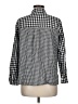 Le Lis 100% Cotton Checkered-gingham Black Long Sleeve Button-Down Shirt Size M - photo 2