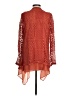 MONORENO 100% Cotton Orange Kimono Size S - photo 2