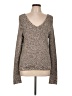 Rag & Bone/JEAN 100% Cotton Tweed Brown Pullover Sweater Size L - photo 1