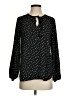 West Kei 100% Polyester Black Long Sleeve Henley Size S - photo 1