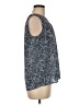 Gap 100% Polyester Blue Sleeveless Blouse Size M - photo 4