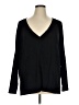Lucky Brand Black Pullover Sweater Size XL - photo 1