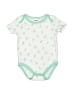 Little Beginnings Print Green Short Sleeve Onesie Size 3-6 mo - photo 1