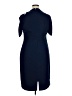 Trina Turk 100% Polyester Solid Blue Cocktail Dress Size 16 - photo 2