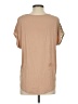 Camaieu Gold Short Sleeve Blouse Size S - photo 2