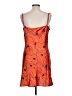 Guess Paisley Orange Cocktail Dress Size L - photo 2
