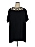 White Mark Black Short Sleeve Top Size 3XL - photo 1