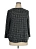 Valerie Stevens Black 3/4 Sleeve Blouse Size XL - photo 1