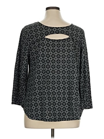 Valerie Stevens 3/4 Sleeve Blouse (view 2)