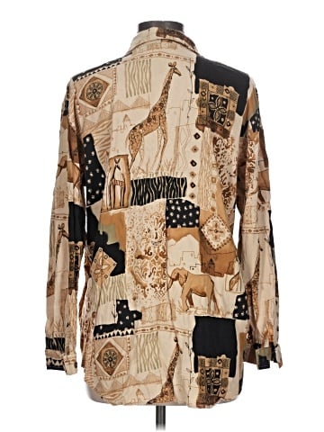 Travelsmith Long Sleeve Button-Down Shirt (view 2)