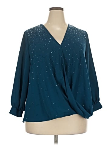 Alfani 3/4 Sleeve Blouse (view 1)