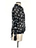 Rag & Bone Black Long Sleeve Blouse Size S - photo 4