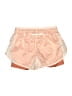 Nike 100% Nylon Color Block Orange Athletic Shorts Size S - photo 2