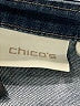 Chico's Blue Denim Jacket Size Med (1) - photo 6