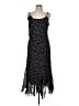 Evan Picone 100% Viscose Polka Dots Black Cocktail Dress Size M (estimated) - photo 1