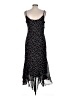 Evan Picone 100% Viscose Polka Dots Black Cocktail Dress Size M (estimated) - photo 2