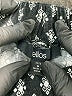 Ellos Polka Dots Black Casual Pants Size 14 - photo 7