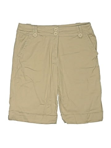 DressBarn Khaki Shorts (view 1)