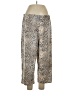 Ellen Tracy Animal Print Gold Casual Pants Size XL - photo 1