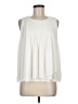 Mossimo 100% Polyester Ivory Sleeveless Blouse Size M - photo 1